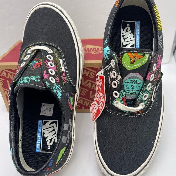 Vans • Men’s Era Sf
(V66) Black/Multi Sneakers 
VN0A3MUHW95 - Picture 11 of 16